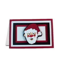 3D Santa Card