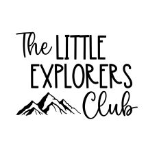 little explorers club svg cut design