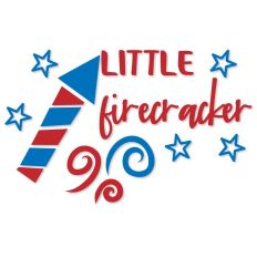 Little Firecracker, Patriotic Fourth of July