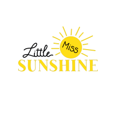Little Miss Sunshine Word Art