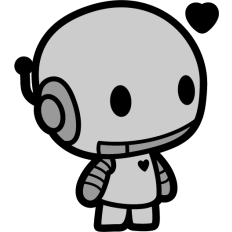 cute simple robot