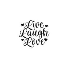 Live laugh love svg cut file