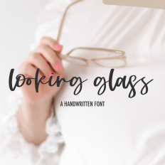 Looking Glass Script Font