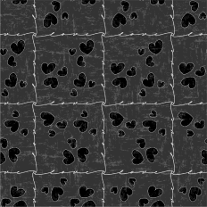 WINDOWPANE TILES LOVE HEARTS CHECK REPEAT PATTERN