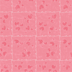 WINDOWPANE LOVE HEARTS CHECKERBOARD REPEAT PATTERN