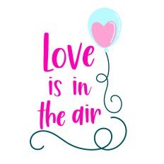 Love is in the Air, Valentine Balloon Design