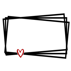 Frame with Heart