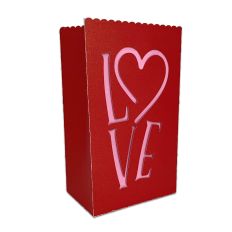 Love Valentine Paper Gift Bag