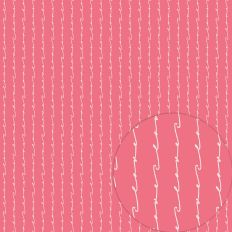 WHITE LOVE STRIPES SEAMLESS PATTERN FOR PINK DAYS