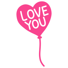 Love You Balloon