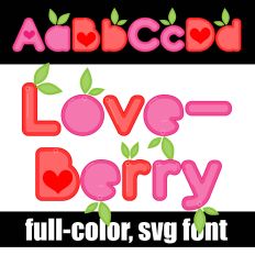 Loveberry Best Color Font