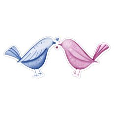 LoveBirds Handdrawn at Procreate