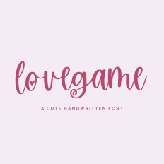 Lovegame Heart Font