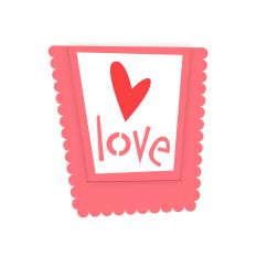 Love Matchbook Card