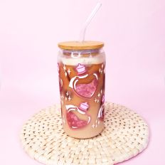 Love Potion Bottle Glass Cup Wrap