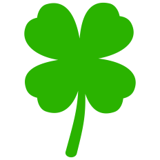 Clover Leaf Silhouette