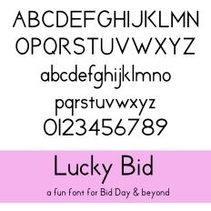 Lucky Bid Font