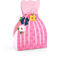 3D Dress with Flowers