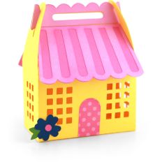 3D Gable Box House