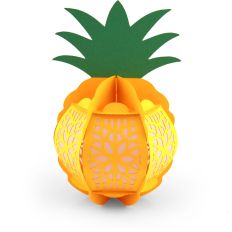 3D Pineapple with Pattern Sides