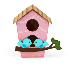 3D 2-Story Birdhouse