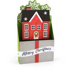 5x7 Box Card Christmas House