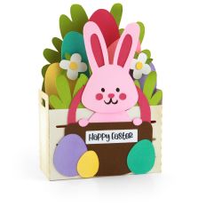 5x7 Box Card Crate Easter Basket Bunny