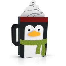5x7 Box Card Mug Penguin