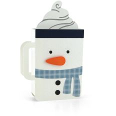 5x7 Box Card Mug Snowman