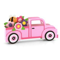 5x7 Box Card Truck Flowers Bee