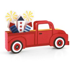 5x7 Box Card Truck Patriotic