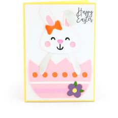 5x7 Easter Card Bunny