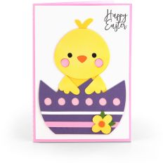 5x7 Easter Card Chick