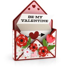 5x7 Envelope Box Card Be My Valentine Letter