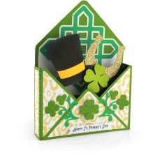 5X7 Envelope Box Card St.Patrick's Day Hat