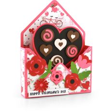 5X7 Envelope Box Card Valentine's Chocolate