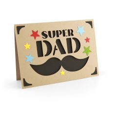 5X7 Insert Card Super Dad