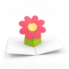 5x7 Super Pop Up Card Flower