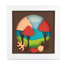 8X8 Shadowbox Autumn