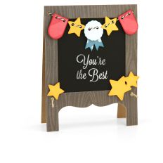 a2 chalkboard easel card teacher or patriotic