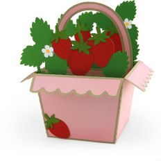 Big Box Card Basket Strawberries