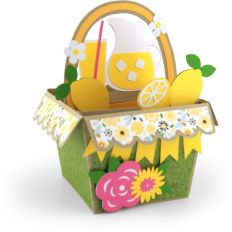 Big Box Card Basket Lemonade