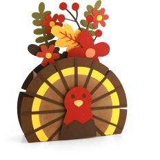Box Card Fall Turkey