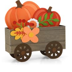 Box Card Fall Wagon