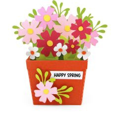 Box Card Spring Flower Pot 3