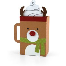 Gift Box Mug Reindeer