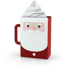 Gift Box Mug Santa