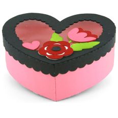 Heart Shaped Box With Flowers