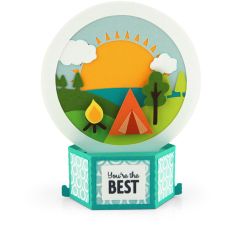 Hexagon Pop Up Card Camping