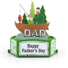 Hexagon Pop Up Card Fishing